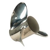 Michigan Wheel 993053 Apollo A-Series 3-Blade Stainless Steel Propeller - LH, 14-1/4" Diameter x 17" Pitch
